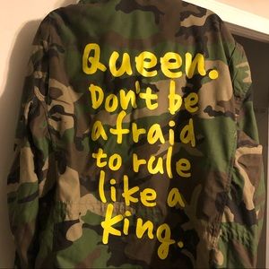 Mess In A Bottle Army Jacket